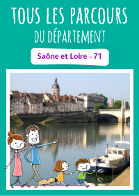 Idée de balade, promenade ou randonnée en famille avec des enfants : balades Randoland en Saône-et-Loire
