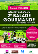 2e balade gourmande au cœur du Sancerrois - Samedi 27 mai 2017