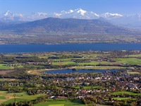 Idée de balade, promenade ou randonnée en famille avec des enfants : Divonne les Bains, Le Lac