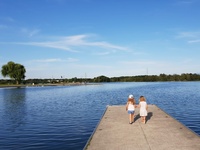 Balade en famille autour de Divonne les Bains, Le Lac dans le 01 - Ain