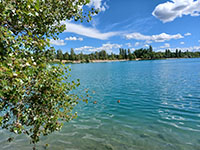 Idée de balade, promenade ou randonnée en famille avec des enfants : Manosque, lac des Vannades