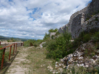 Balade en famille autour de Vallon-Pont-D'Arc, Le Chastelas dans le 07 - Ardèche