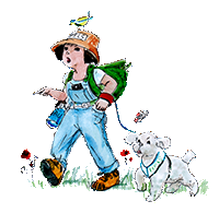 Balade en famille autour de Jeu de piste à Oizon sur un parcours de l'association Herbes Folles et Légumes Sages dans le 18 - Cher