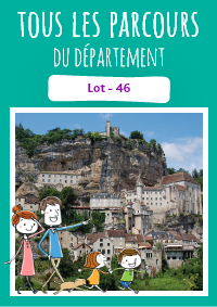 Idée de balade, promenade ou randonnée en famille avec des enfants : balades Randoland dans le Lot