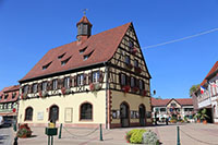 Balade en famille autour de Comme un jeu de piste, promenade ludique et familiale à Bischwiller<br/>
 dans le 67 - Bas-Rhin