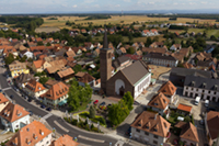 Balade en famille autour de Marckolsheim - Circuit vélo dans le 67 - Bas-Rhin