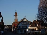 Balade en famille autour de Balade ludique familiale à Bennwihr  dans le 68 - Haut-Rhin