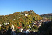 Balade en famille autour de Balade sous forme de jeu à Ferrette dans le 68 - Haut-Rhin