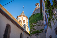 Balade en famille autour de Comme un jeu de piste à Zellenberg  dans le 68 - Haut-Rhin