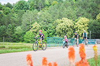 Balade en famille autour de Promenade ludique et familiale à vélo le long de la Meuse, de Neufchâteau à Domremy-la-Pucelle dans le 88 - Vosges