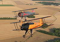 Idée de balade, promenade ou randonnée en famille avec des enfants : Aérodrome de Cerny - La Ferté-Alais