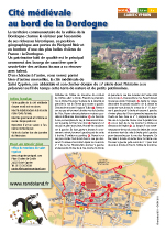 Lancement de la fiche Randoland à St-Cyprien (24 - Dordogne)